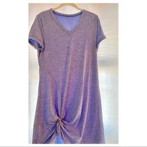 Blue T-shirt Dress